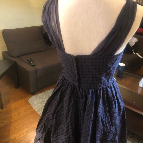 Anthropologie girls from savoy Peggy sue navy sz6 - Picture 5 of 10